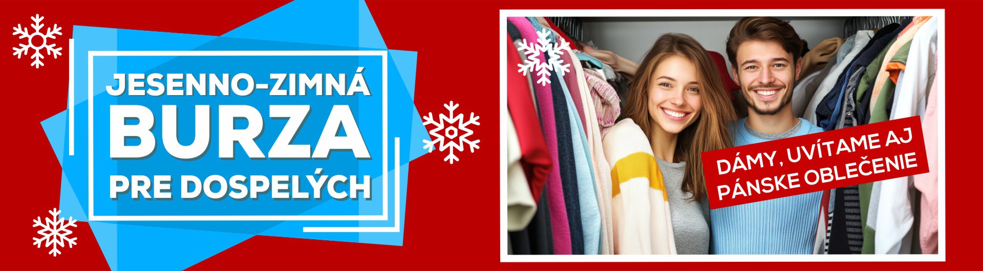 Jesenno-zimná burza pre dospelých 2025